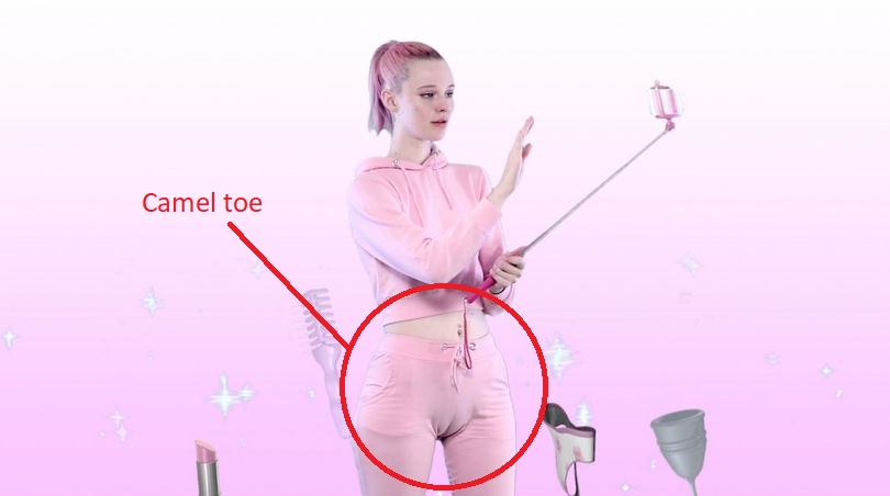 What does a cameltoe look like?