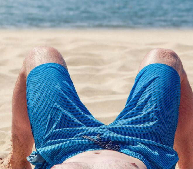 The Best Colors for Swim Trunks to Make You Look Tan