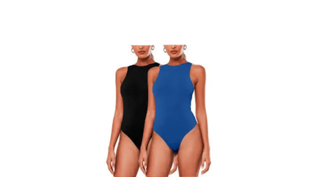 High-neck bodysuits