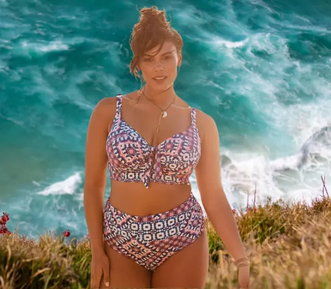 Fashionable Bikinis for Busty Women Over 50